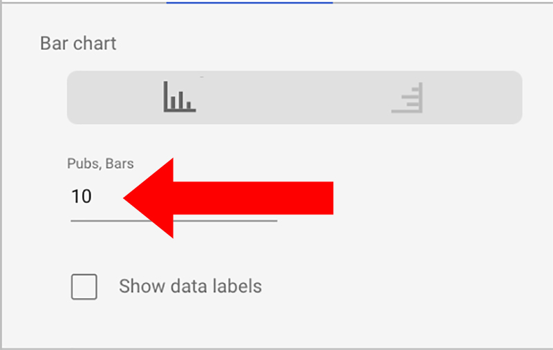 Too few bars